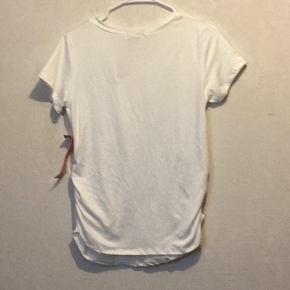 2/$15 NWT Rag Doll White Maternity Shirt Size S - Picture 2 of 3